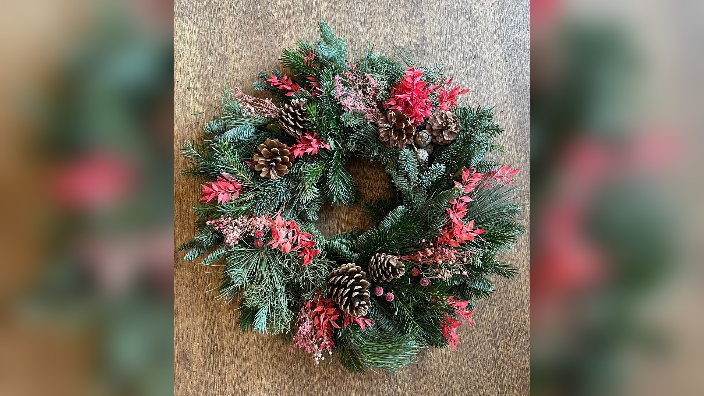 Adult Wreath Making Workshop at Acorn & Oak