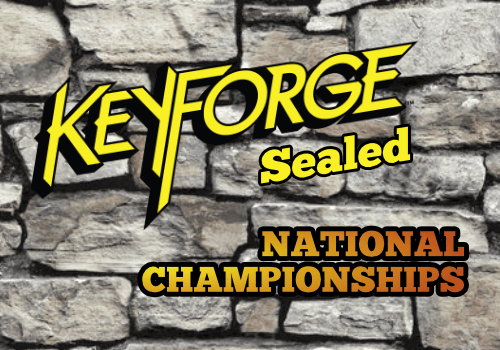 Keyforge Nationals Saturday - Sealed