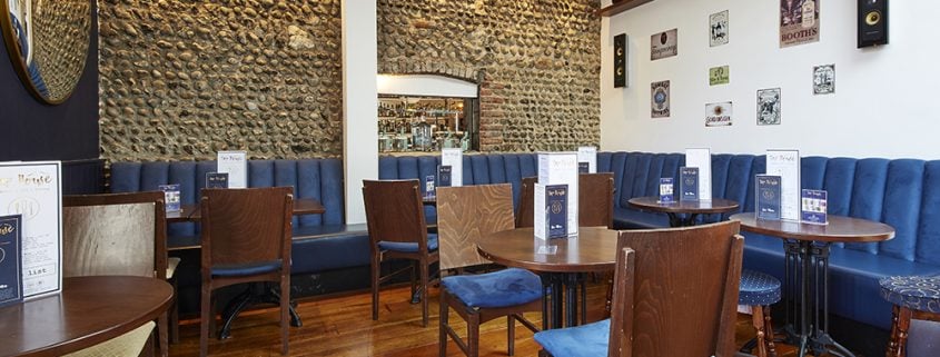 Inside Table at Tap House Shoreham