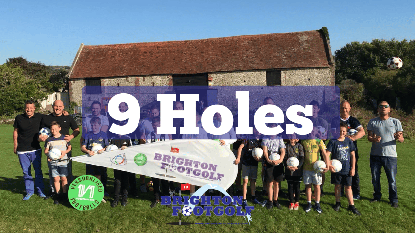 Football Team: 9 Hole Footgolf INC Food