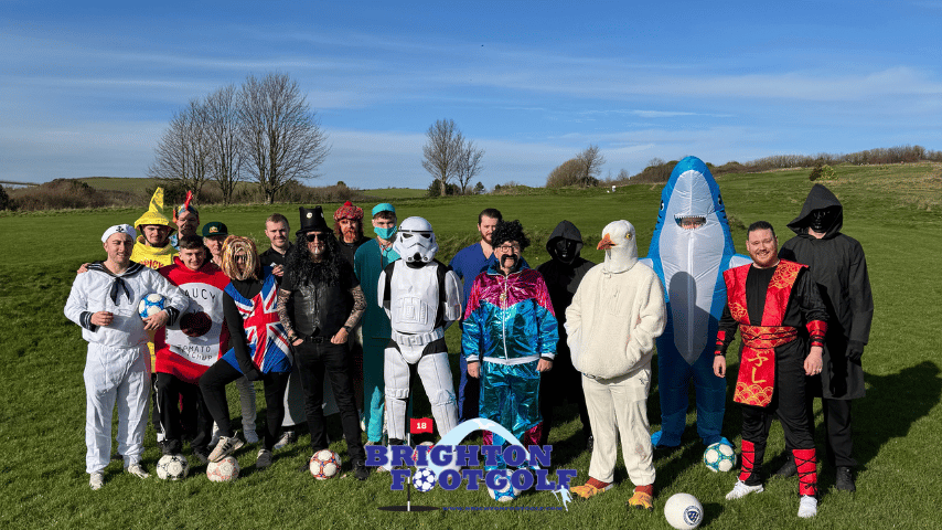 Stag Party at Brighton Footgolf