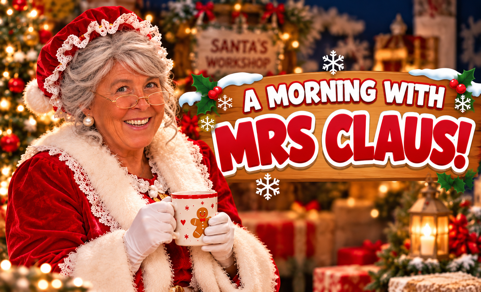Morning with Mrs Claus at Buddys Adventures