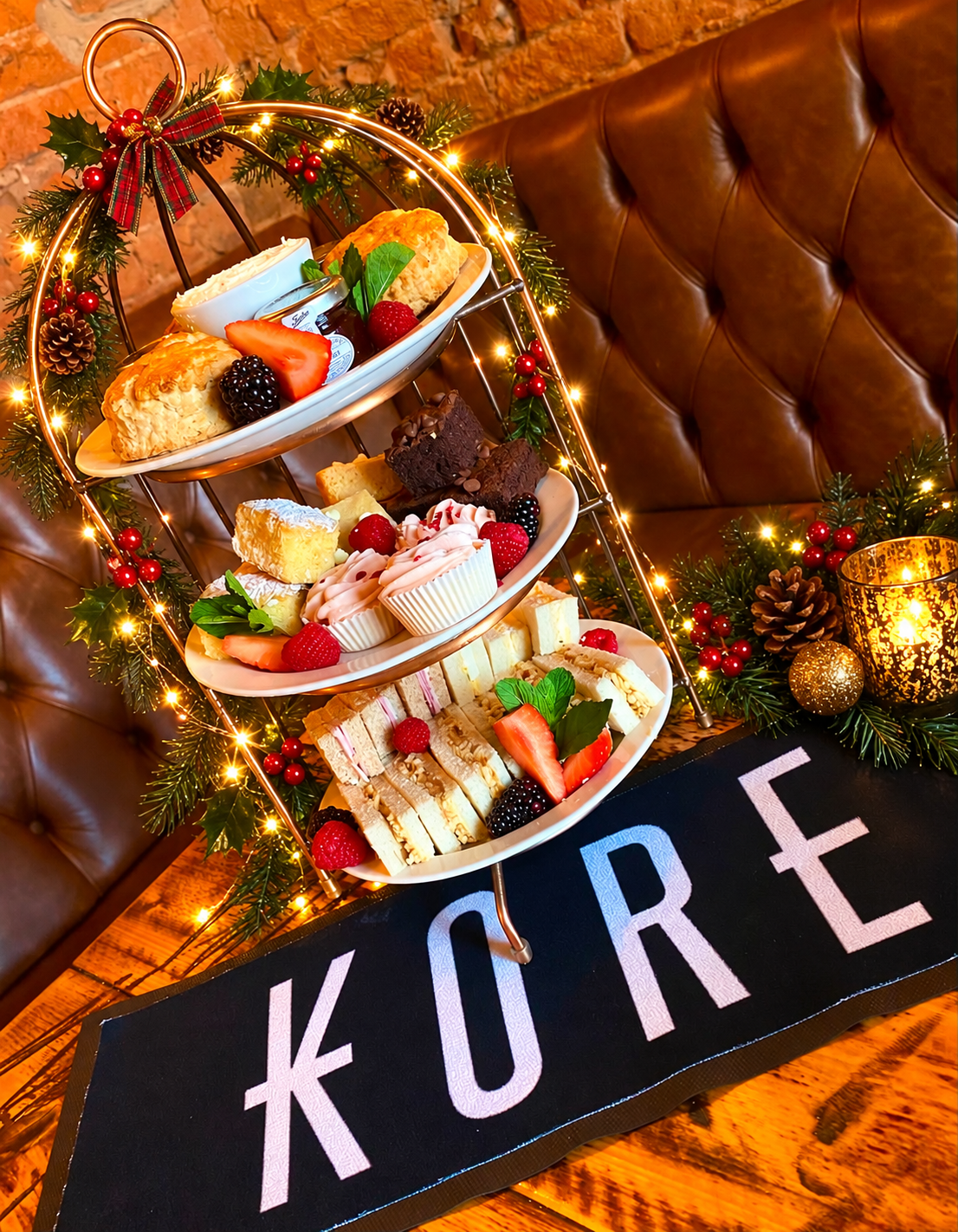 Festive Afternoon Tea at Kore