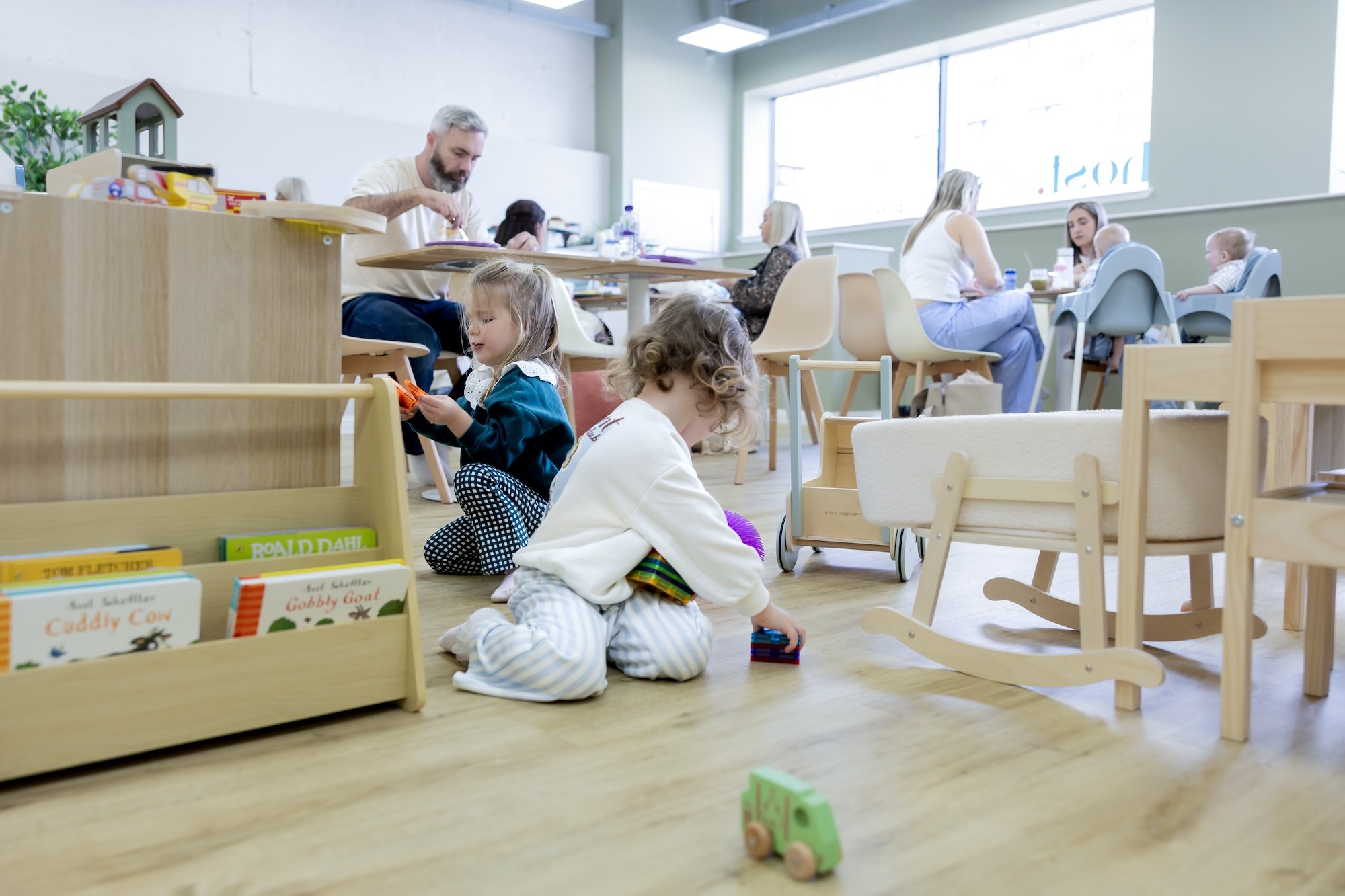 Play Session at host. Play Café