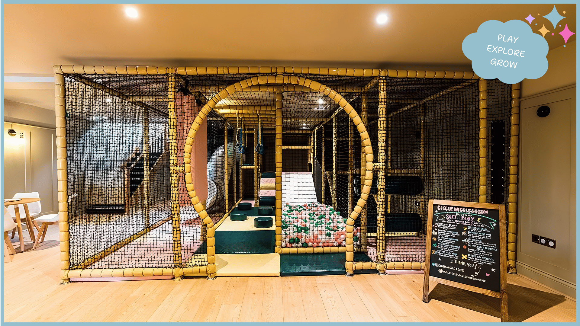 Soft Play ONLY at Giggle Wiggle & Grow