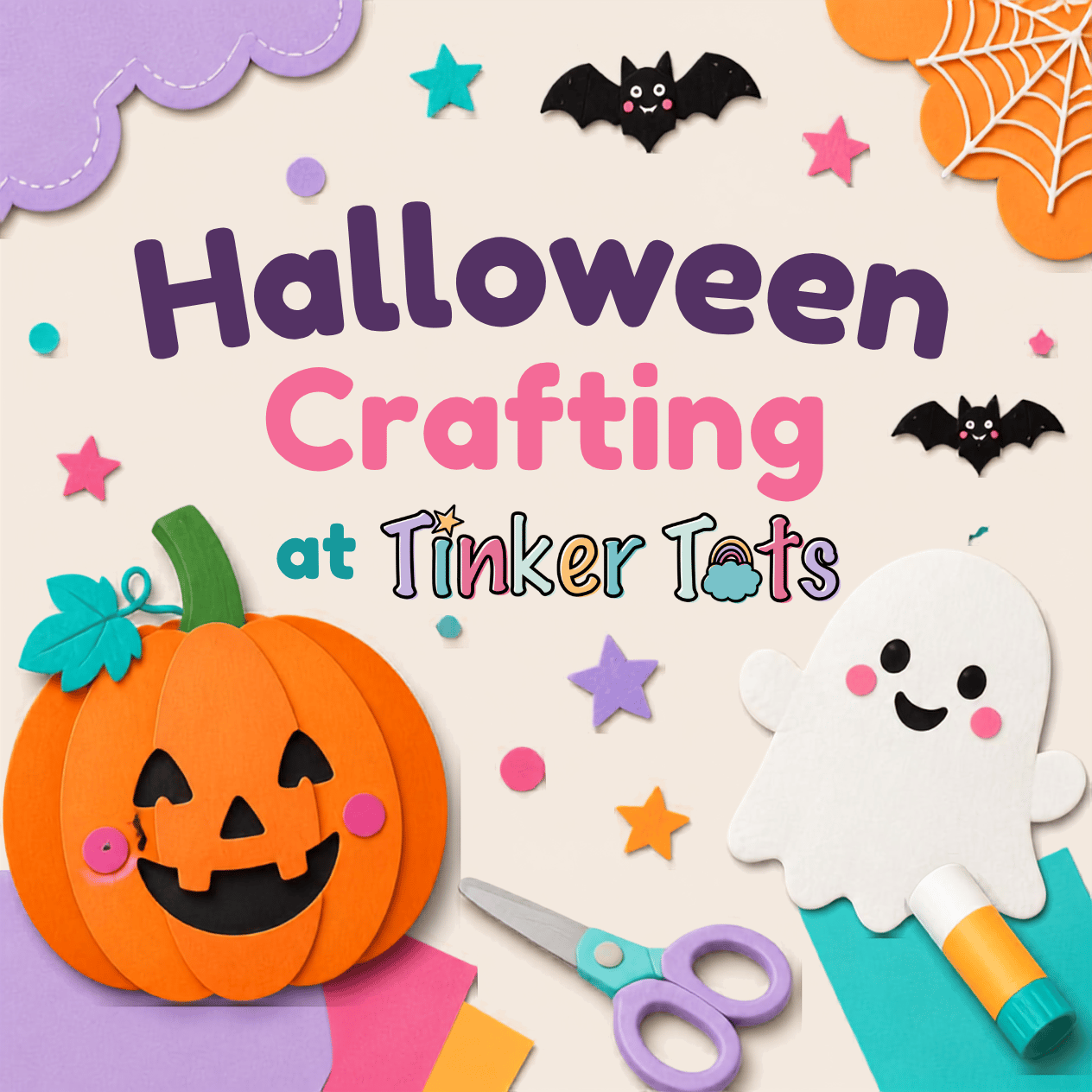 Halloween Crafts Afternoon with Arty Party at Tinker Tots