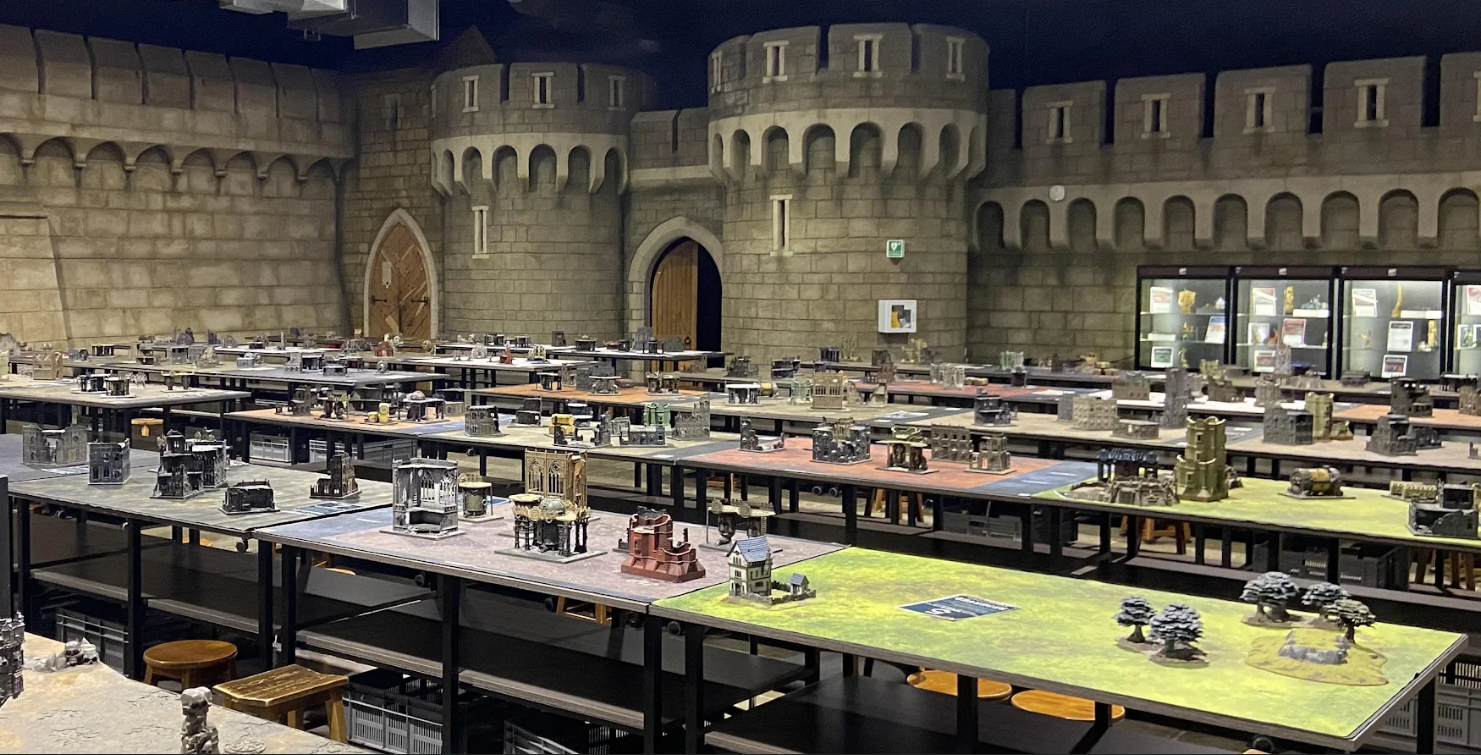 Open Gaming Table at Warhammer US