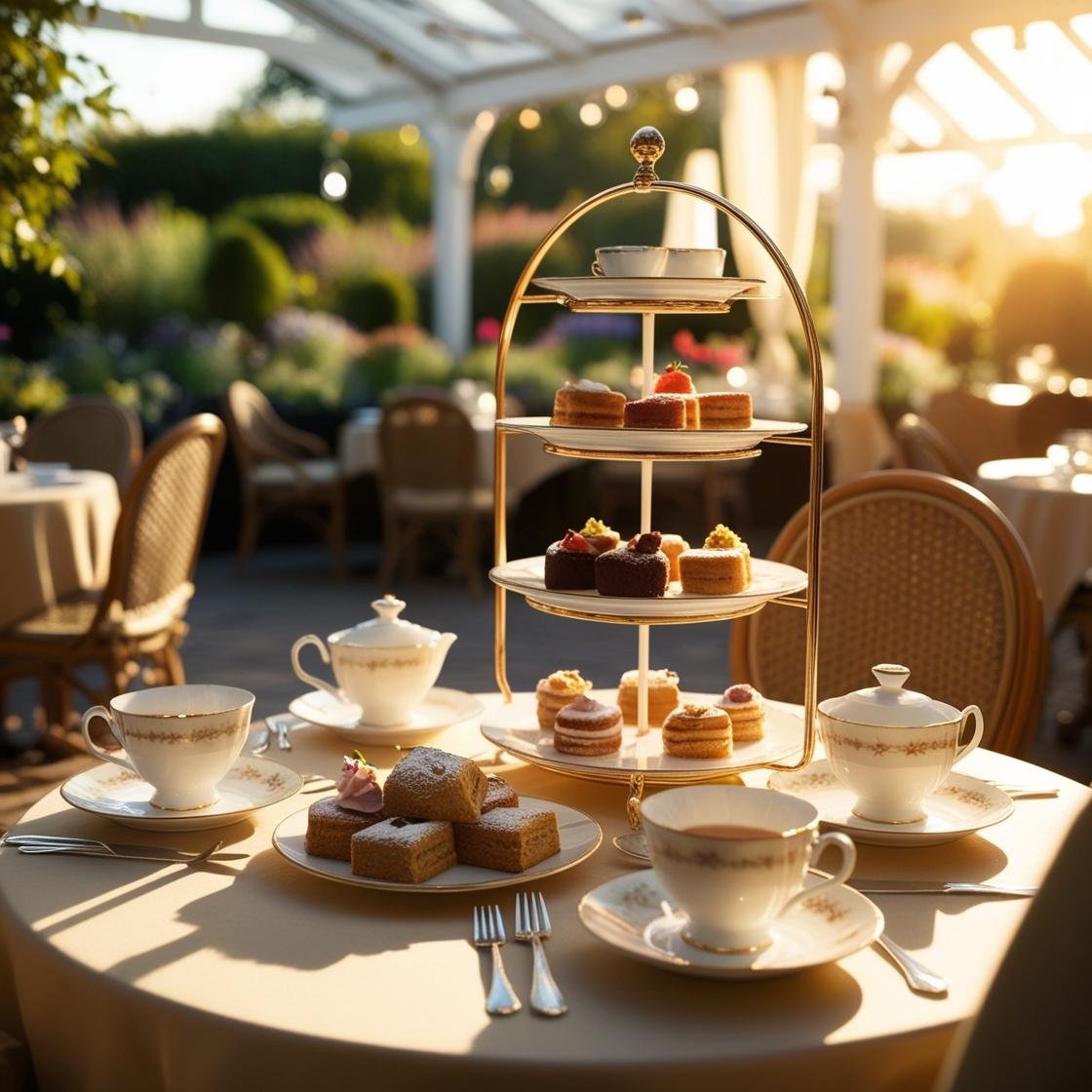 Afternoon Tea at Mulberry Cafe at Elton (Nr Peterborough)